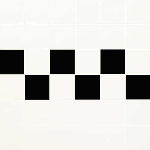 4x8 FRP Symmetrix, Black/White